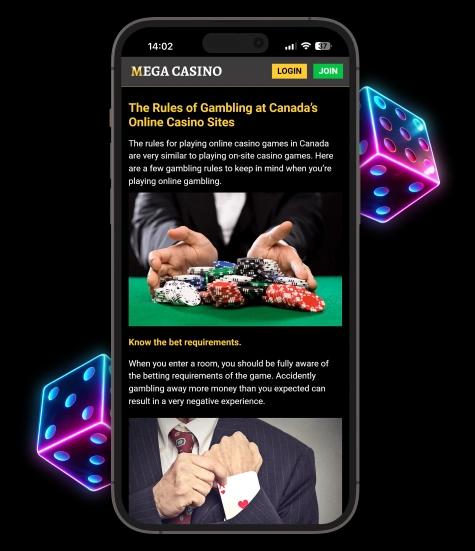 Mega Casino Canada Mobile