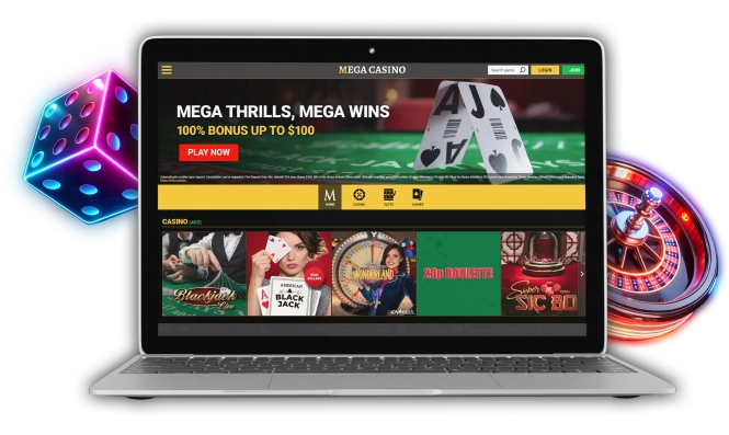 Mega Casino Canada Desktop